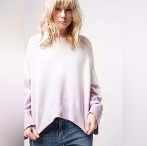 Zadig & Voltaire Lea Co Dip Dye Oversized Sweater